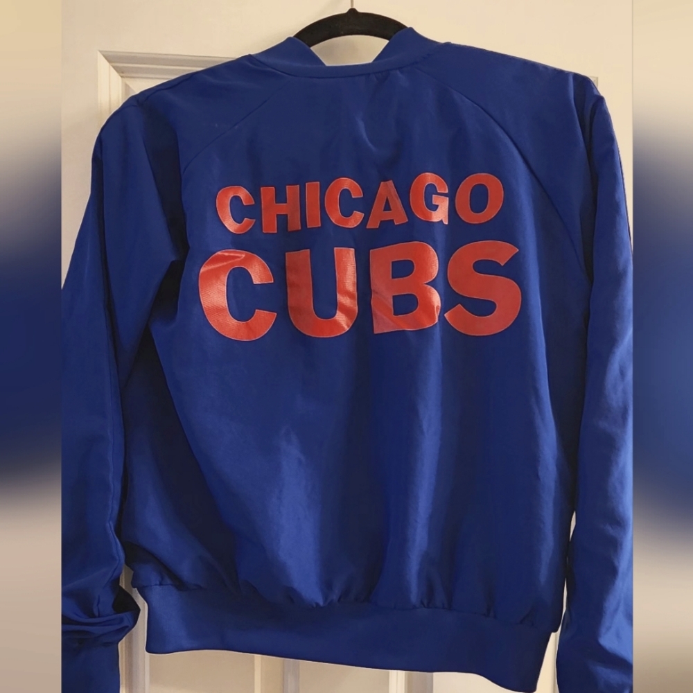 Chicago Cubs PINK Victoria's Secret Royal Blue Jacket